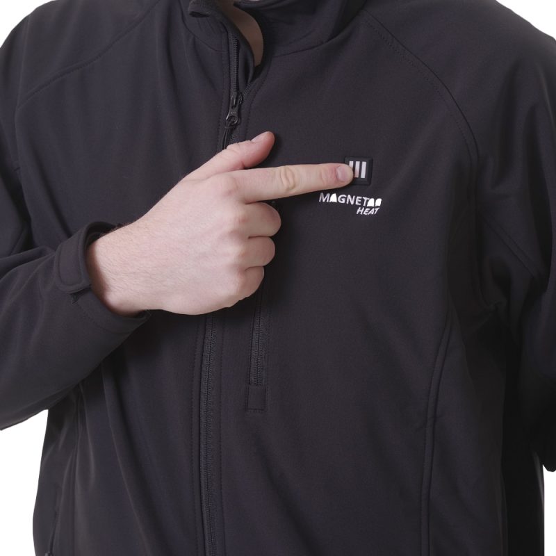 Heated hoodie magnetar
