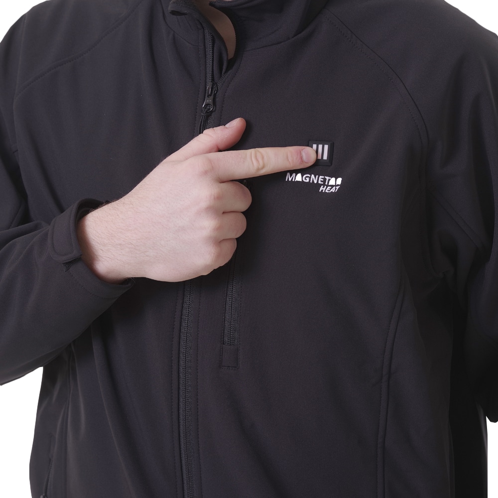 Heated hoodie magnetar