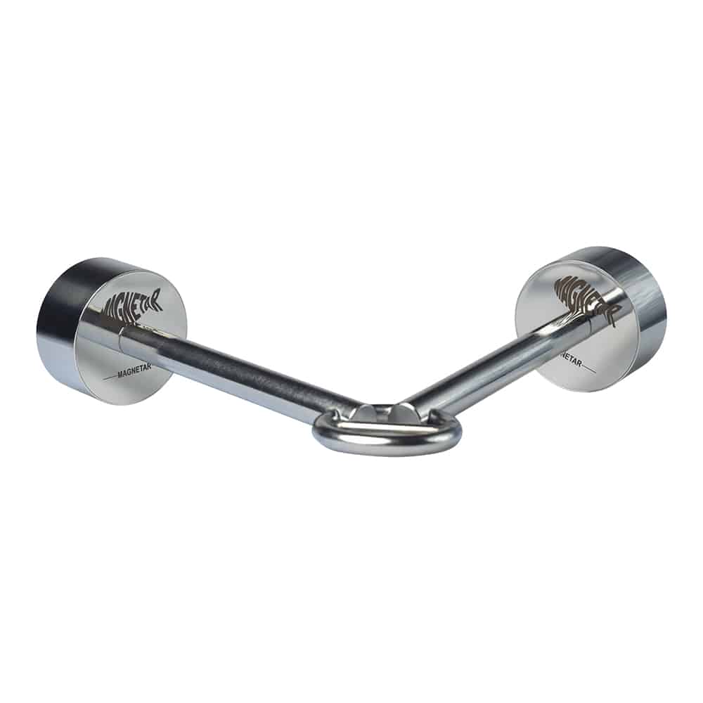 The Double Impact is the use with two fishing magnets from Magnetar.