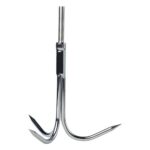 The grappling hook with a thread for magnet fishing