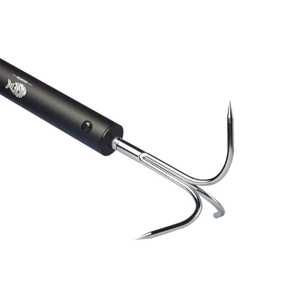 Grappling hook for magnet fishing spike