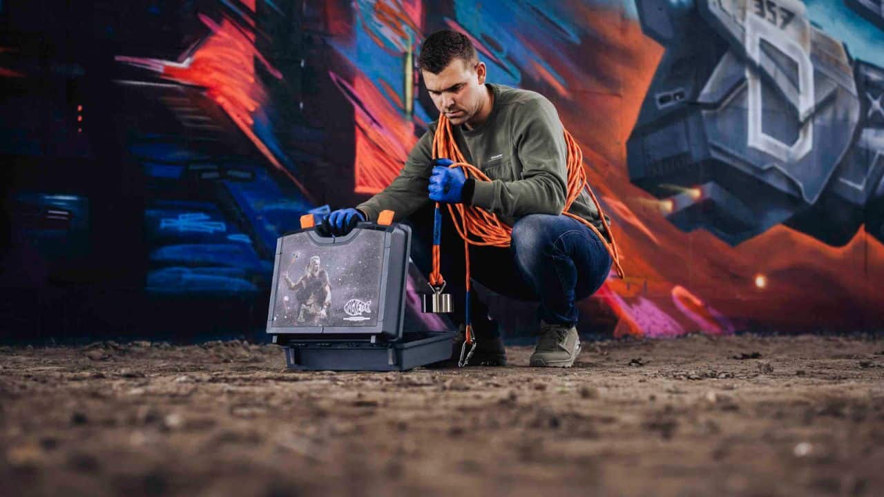 You can use a case to store a fishing magnet