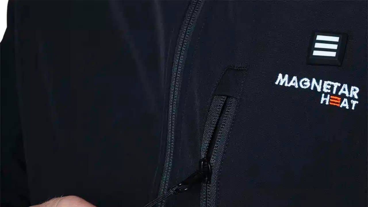 Magnetar Heat's heated clothing keeps you warm in winter.