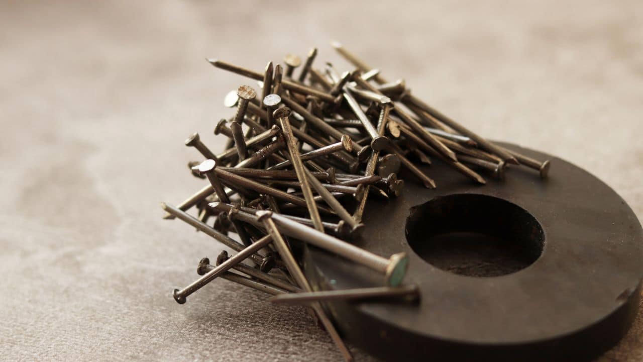 Four kinds of metal are magnetic